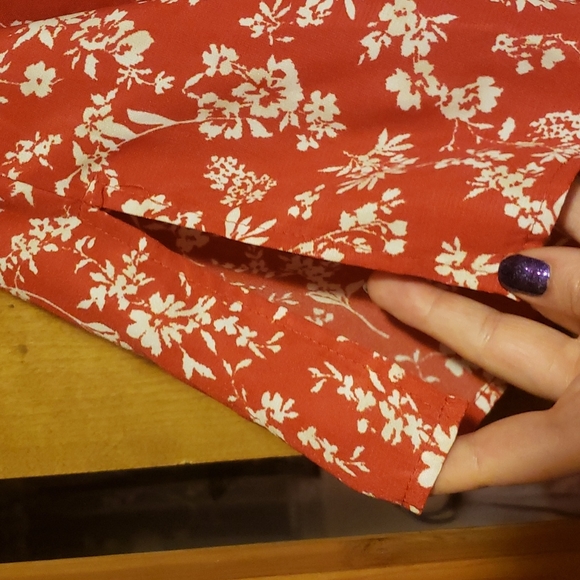 Showpo Inner Circle Only Dress Red Floral - Picture 6 of 8